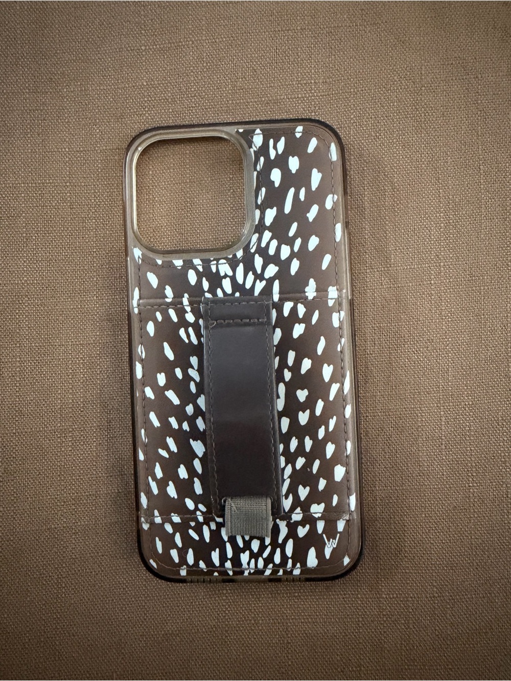 Walli fawn print - IPhone 14 Pro Max case